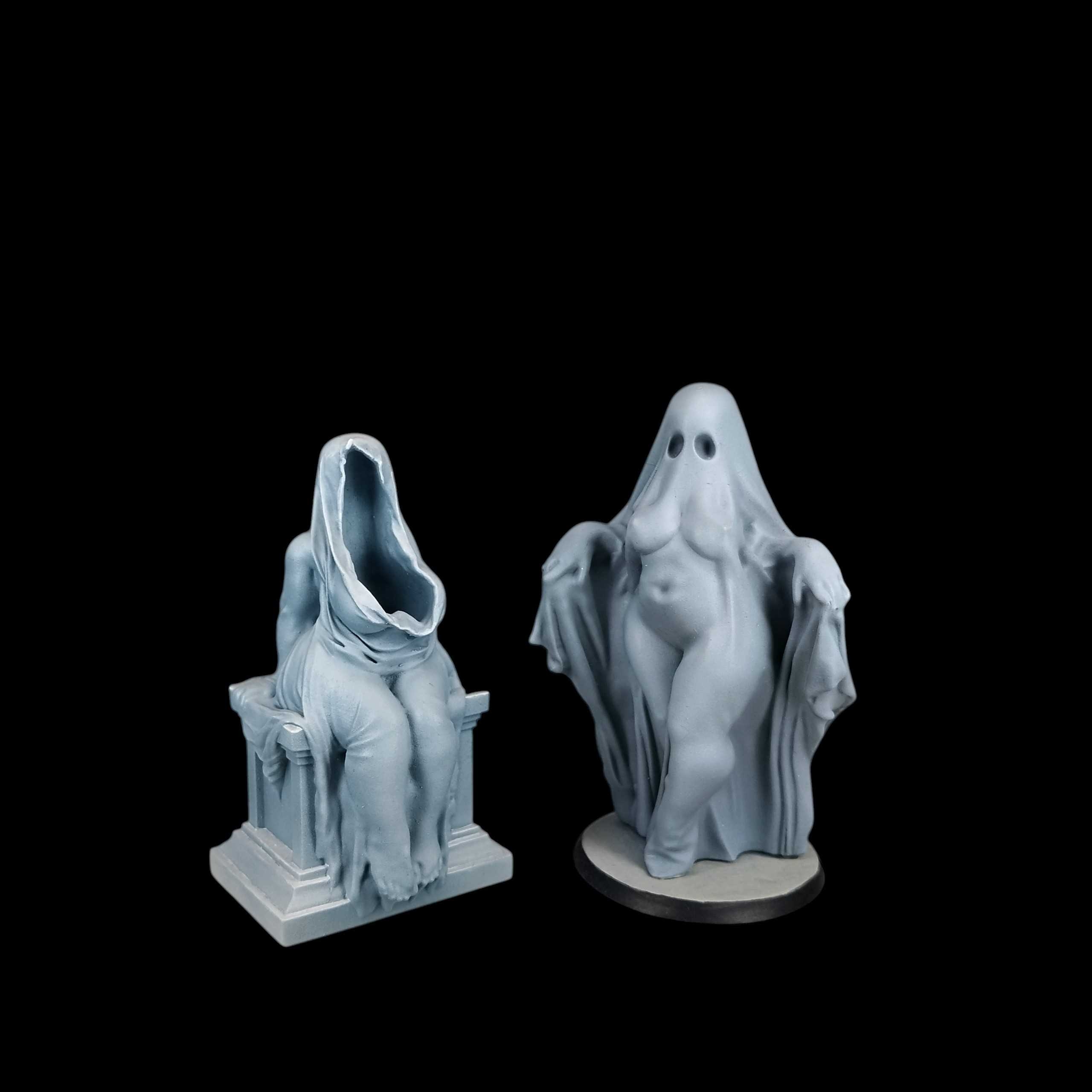 Figurine résine atelier - détail premium