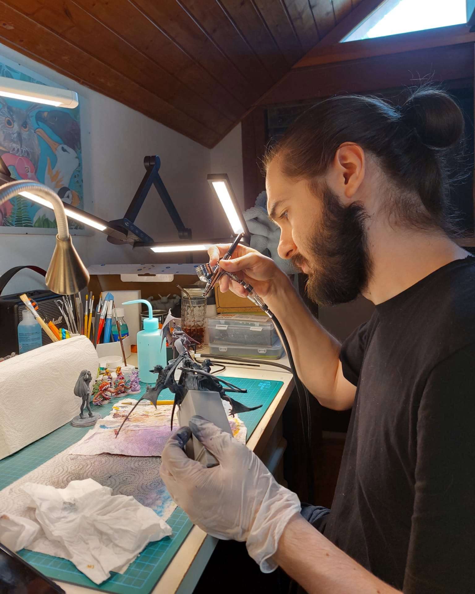 Atelier C3DP avec imprimantes 3D en fonctionnement
